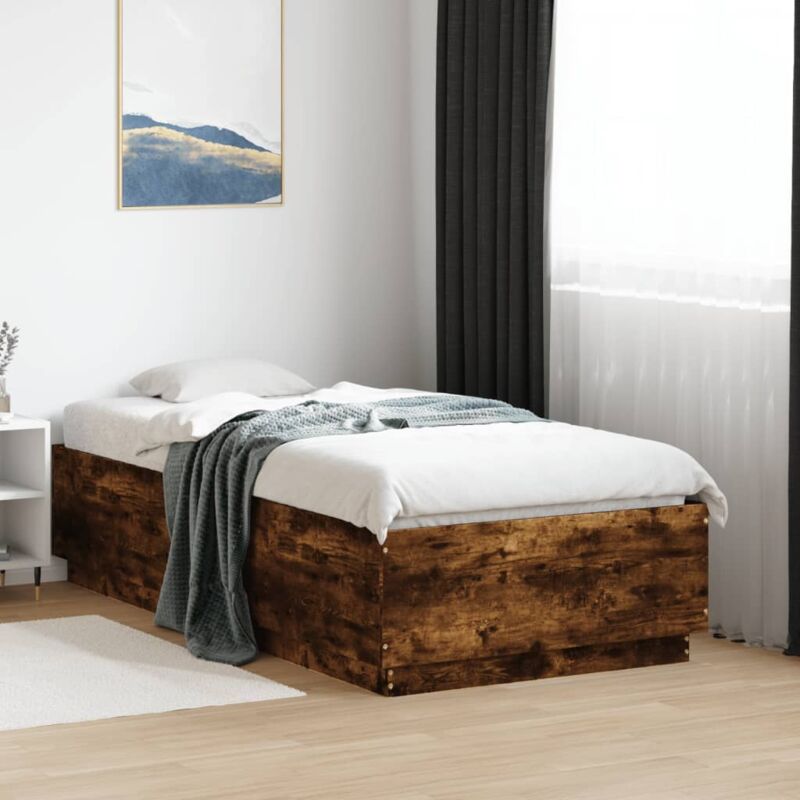 foto del prodotto giroletto rovere fumo 75x190 cm in legno multistrato vidaxl