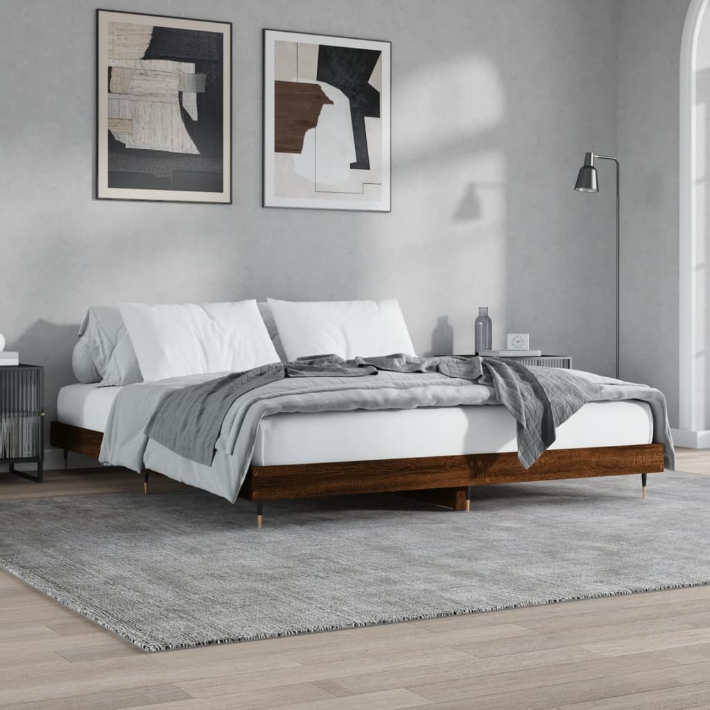 foto del prodotto giroletto rovere marrone 160x200 cm in legno multistratocod mxl 82133