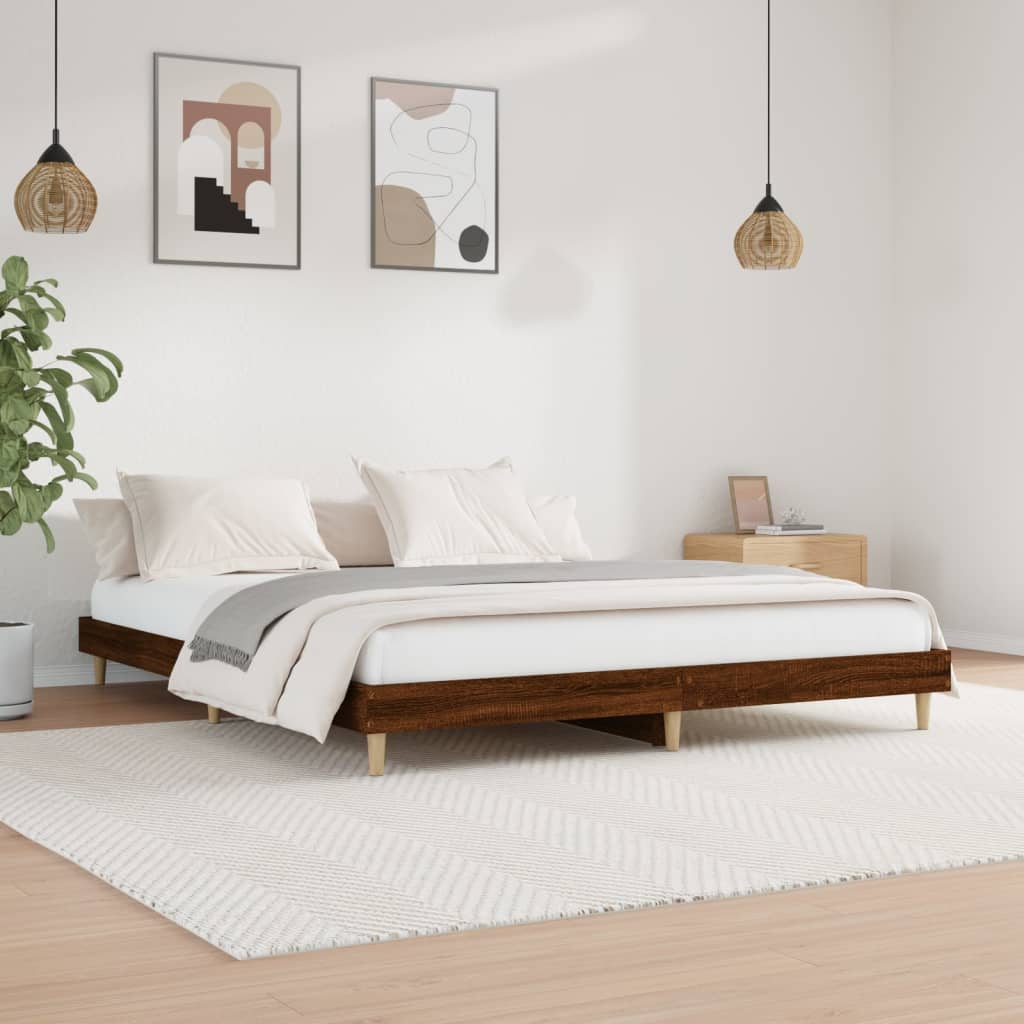 foto del prodotto giroletto rovere marrone 160x200 cm in legno multistratocod mxl 82507
