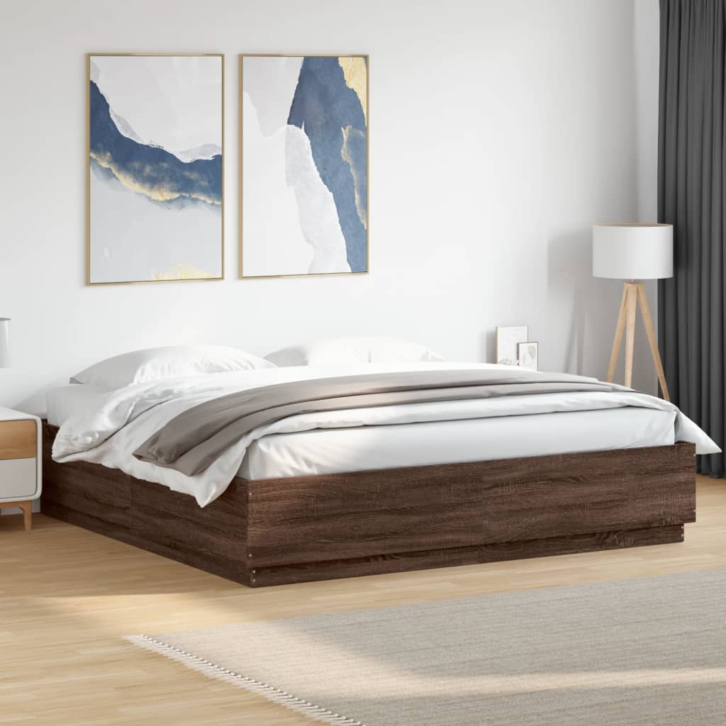 foto del prodotto giroletto rovere marrone 200x200 cm in legno multistrato