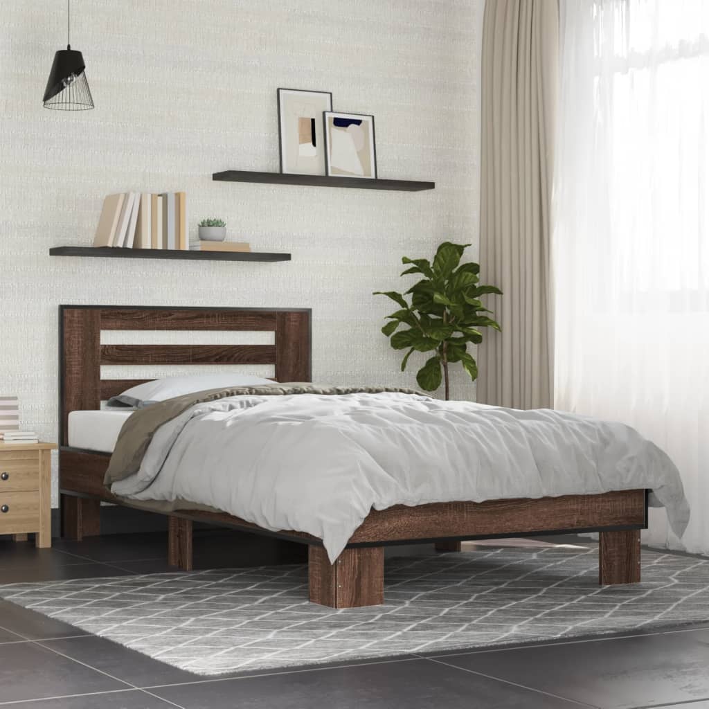 foto del prodotto giroletto rovere marrone 75x190 cm legno multistrato e metallo