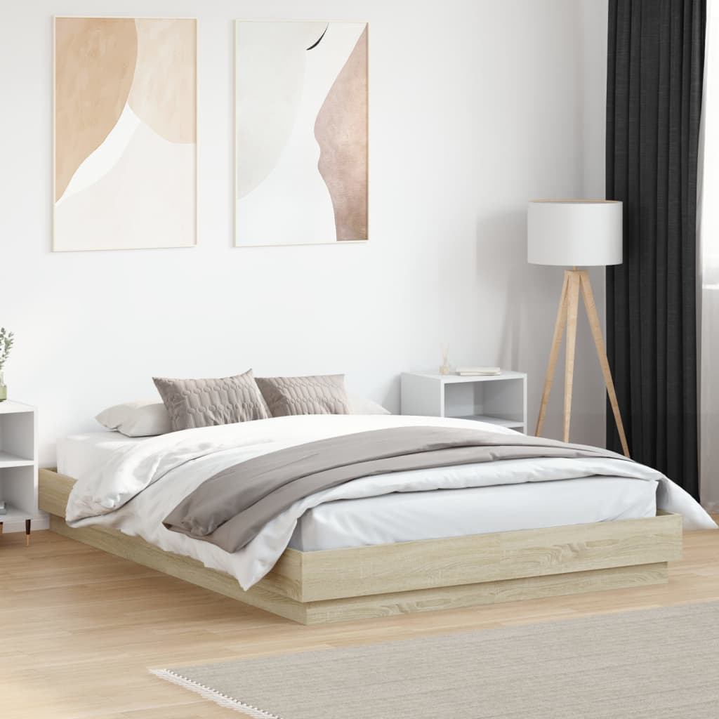 foto del prodotto giroletto rovere sonoma 140x200 cm in legno multistratocod mxl 114882