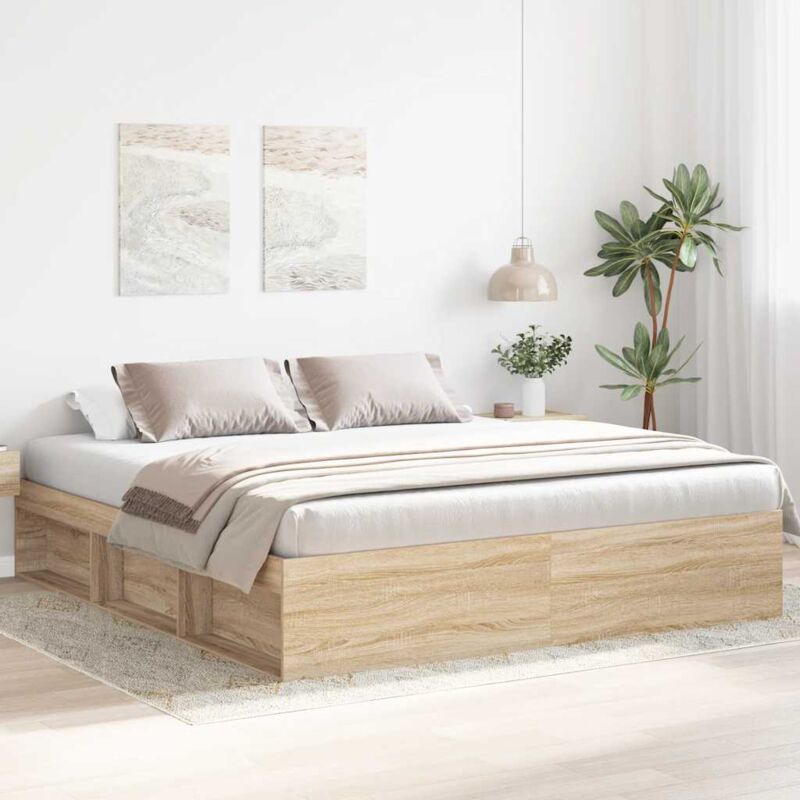 foto del prodotto giroletto rovere sonoma 200x200 cm vidaxl