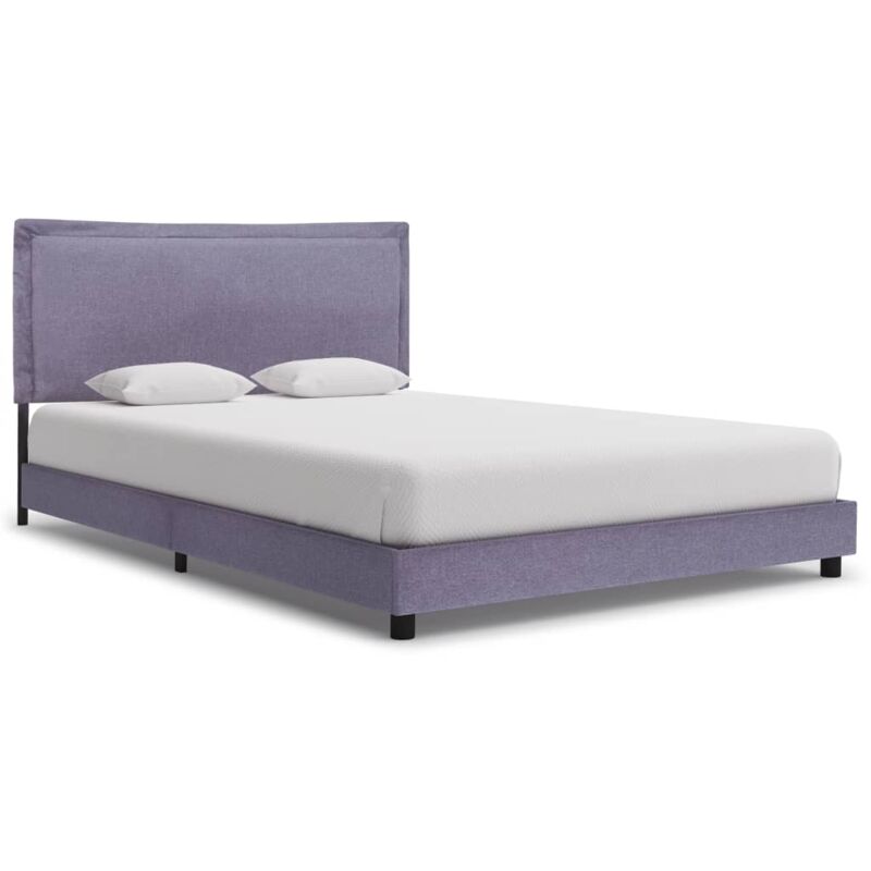 foto del prodotto giroletto senza materasso grigio chiaro 140x200 cm tessuto vidaxl