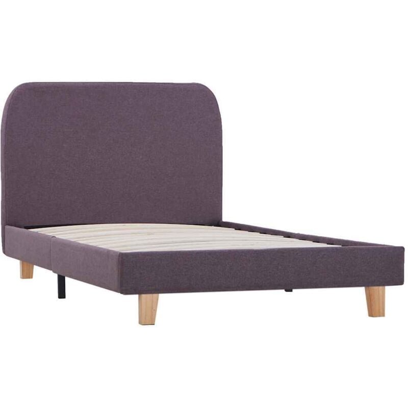 foto del prodotto giroletto senza materasso tortora 90x190 cm in tessuto vidaxl