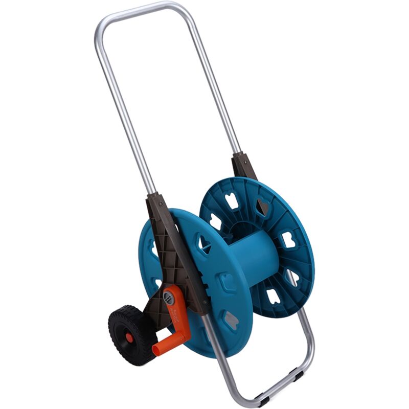 foto del prodotto gistuch bobina g1 2, lunghezza massima 60 m, con telaio in alluminio robusto e leggero, adatta per piccoli giardini
