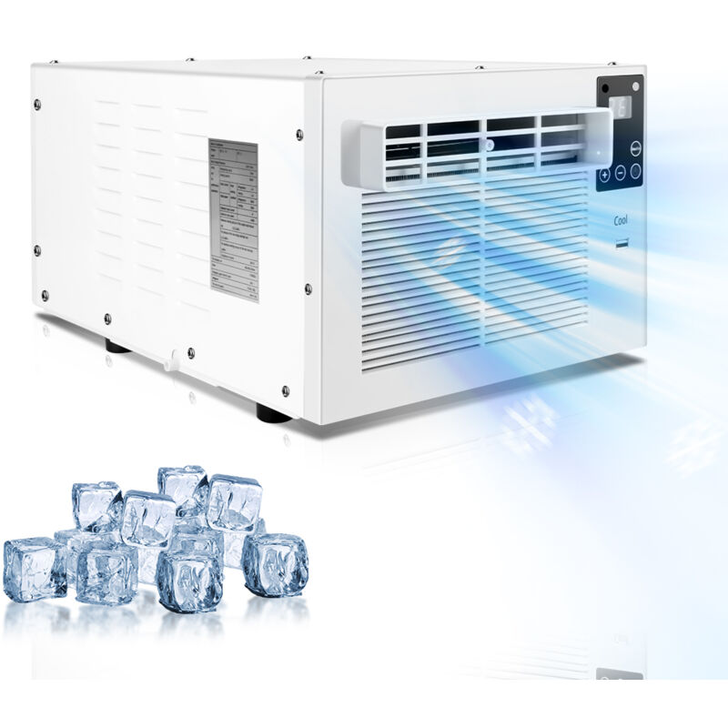 foto del prodotto gistuch climatizzatore portatile portatile silent 2400btu antracite classe energetica a 