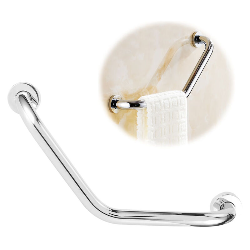 foto del prodotto gistuch maniglia per bagno maniglia per doccia in acciaio inossidabile maniglia di sicurezza per wc per anziani, disabili, bambini, incinta, 46 cm