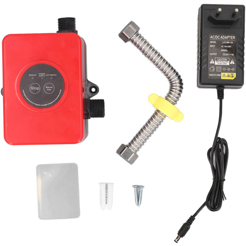 foto del prodotto gistuch pompa booster automatica della pressione dell acqua 100w regolatore automatico dc 24v 32l min per rubinetto doccia cucina di casa montaggio