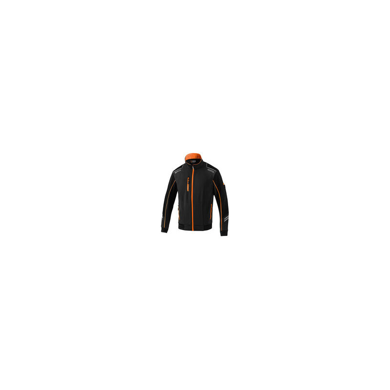 foto del prodotto giubbino austin black orange tg s - sparco
