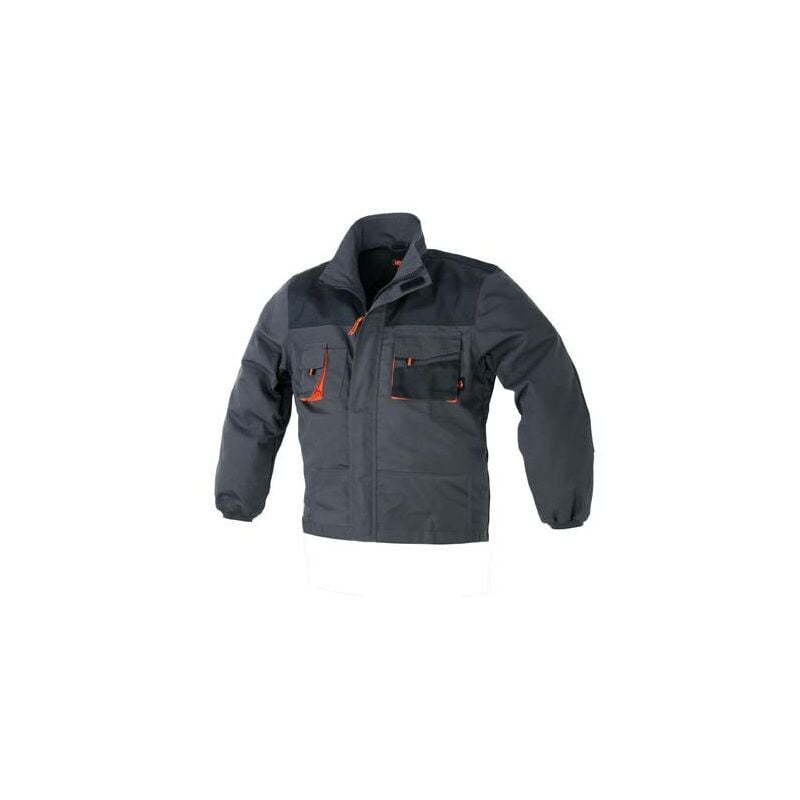 foto del prodotto giubbino da lavoro canvas 48320 260 gr. 85 poliestere 35 cotone con inserti antiabrasione taglia xl