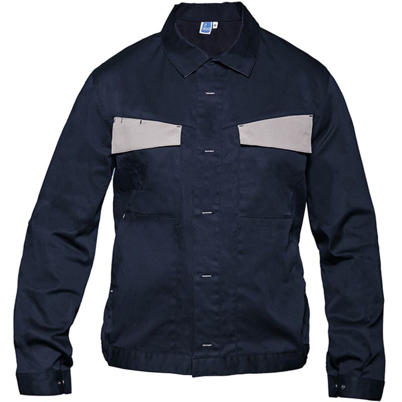 foto del prodotto giubbino nilo con bottoni tg.xl blu