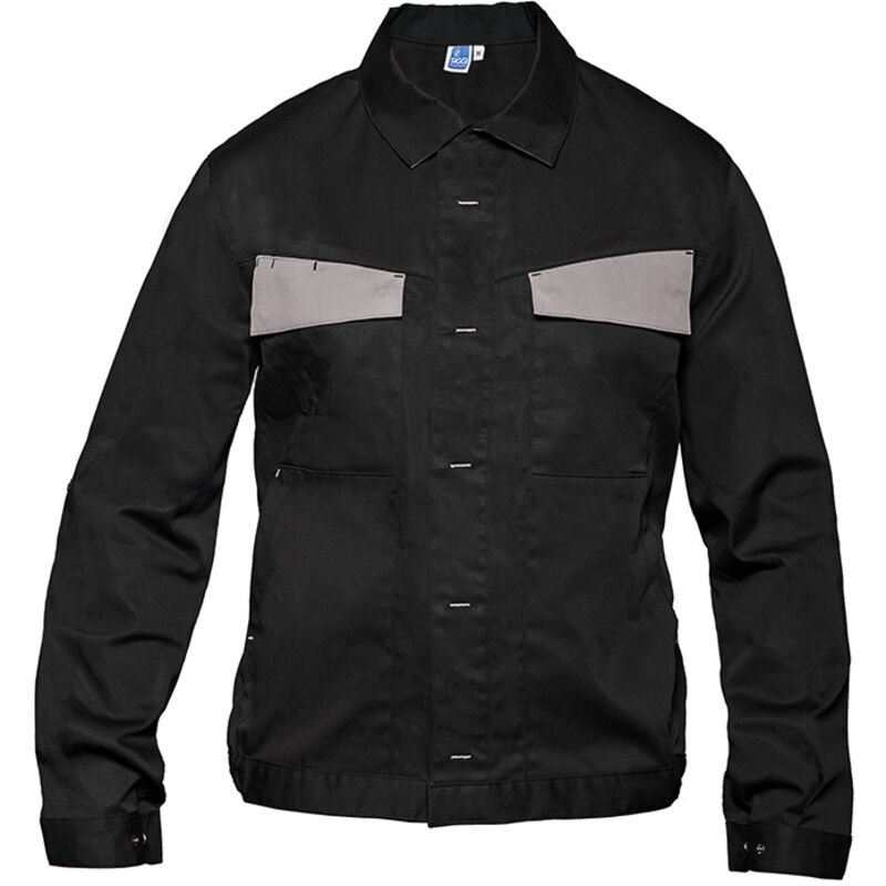foto del prodotto giubbino nilo con bottoni tg.xl nero
