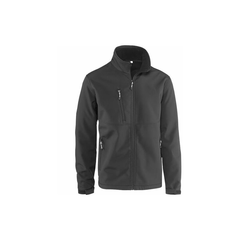 foto del prodotto giubbino softshell nero tg. xl