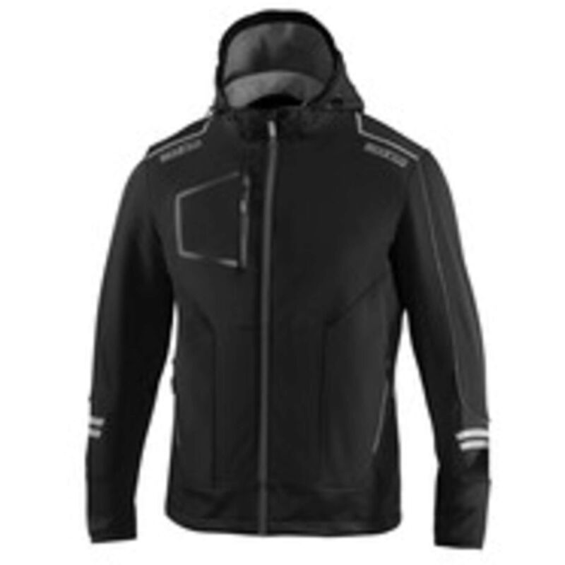 foto del prodotto giubbino york black grey tg s - sparco