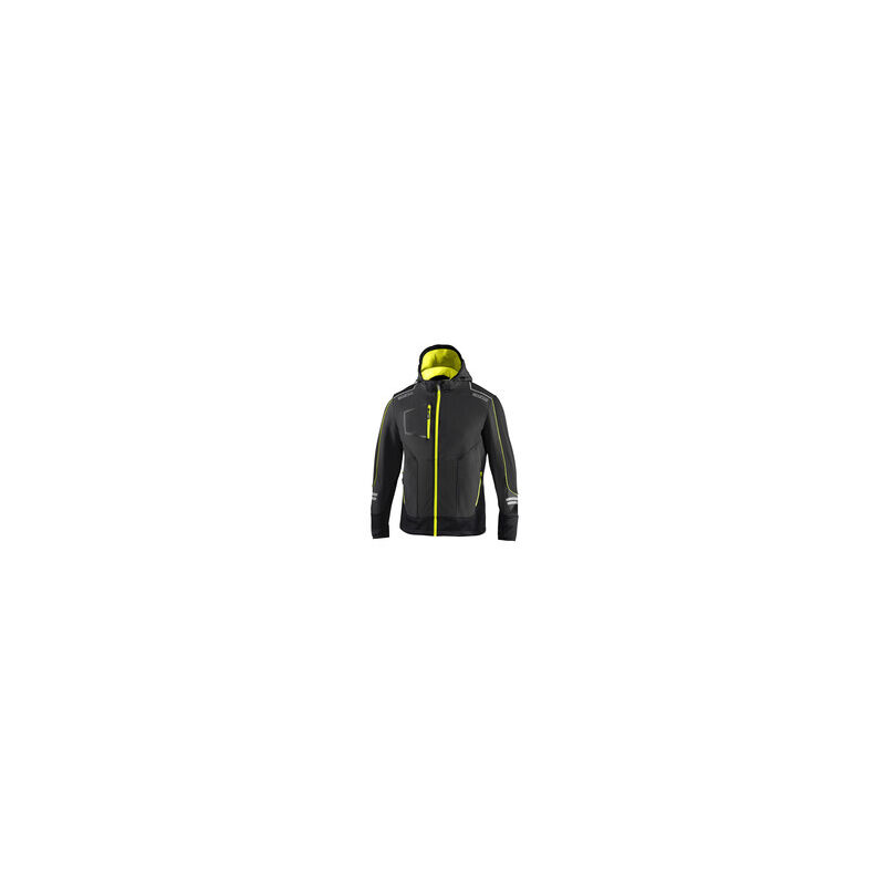 foto del prodotto giubbino york grey yellow tg xs - sparco