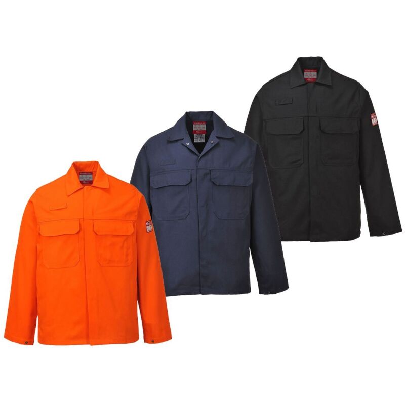 foto del prodotto giubbotto da lavoro ignifugo portwest bizweld work biz2 xl arancione