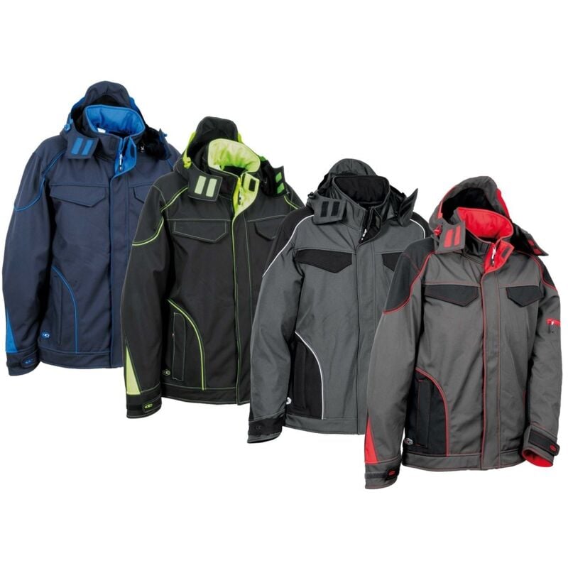 foto del prodotto giubbotto da lavoro softshell cofra tecka 44 eu antracite
