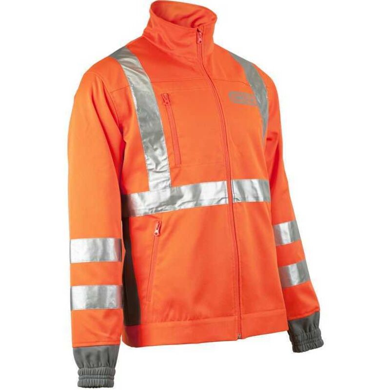 foto del prodotto giubbotto forestale arancione fluorescente oregon xxl