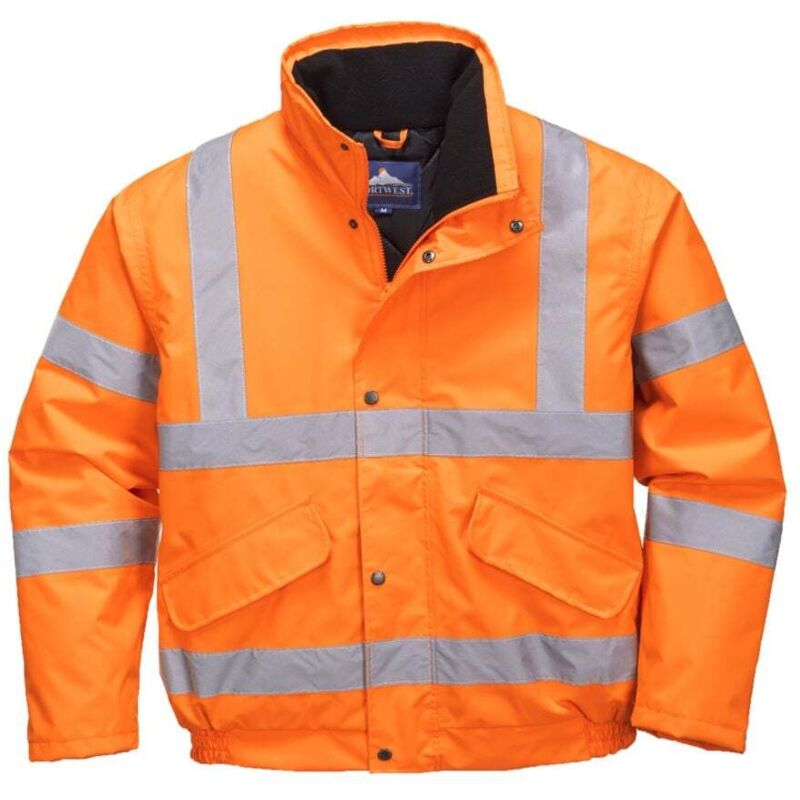 foto del prodotto giubbotto hi-vis arancione l