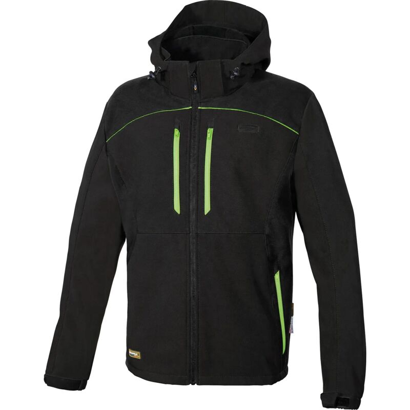 foto del prodotto giubbotto softshell da lavoro cofra klarbo - 56 (eu) - nero
