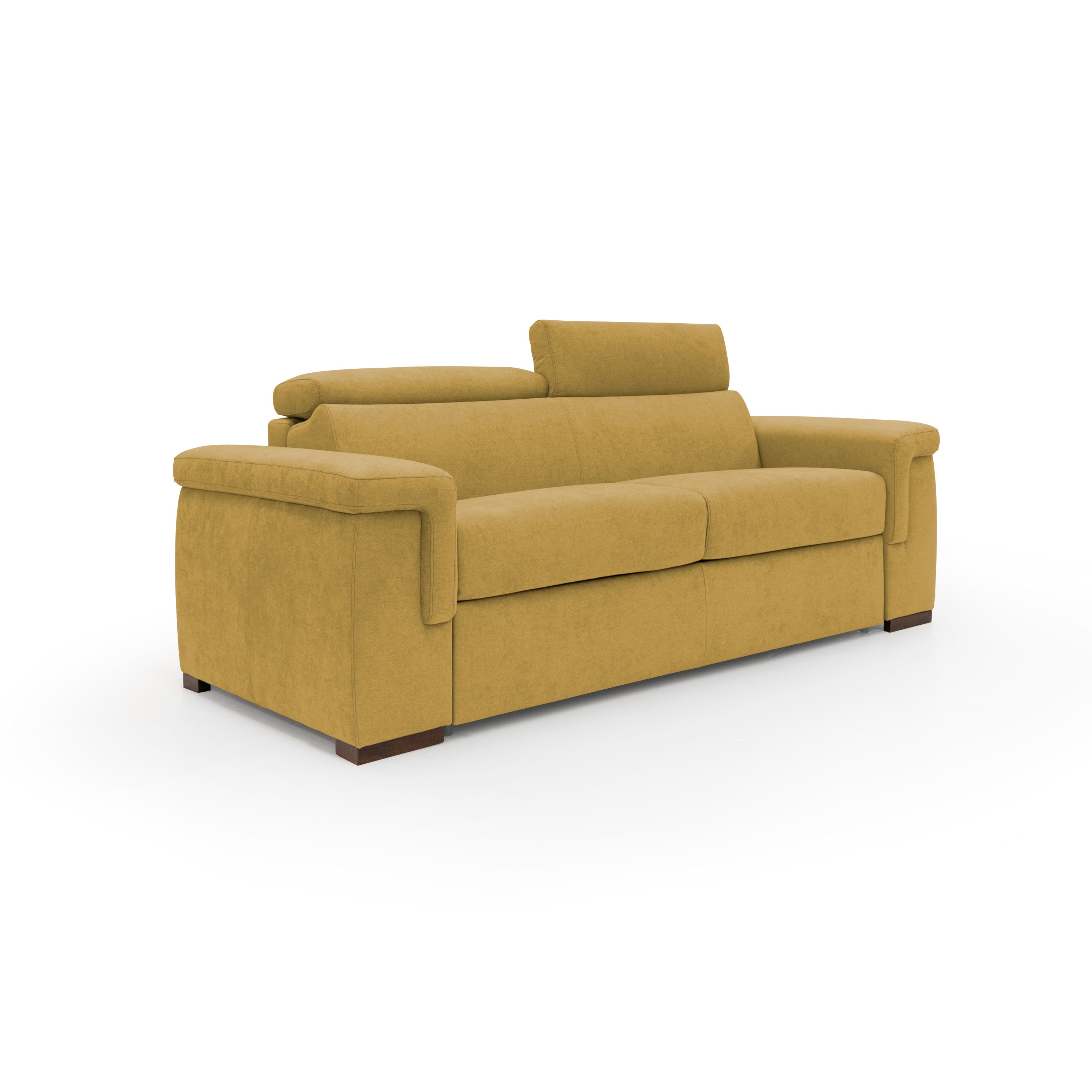 foto del prodotto giunone divano letto mat. h18 200 cm mat. 120x197 cm giallo