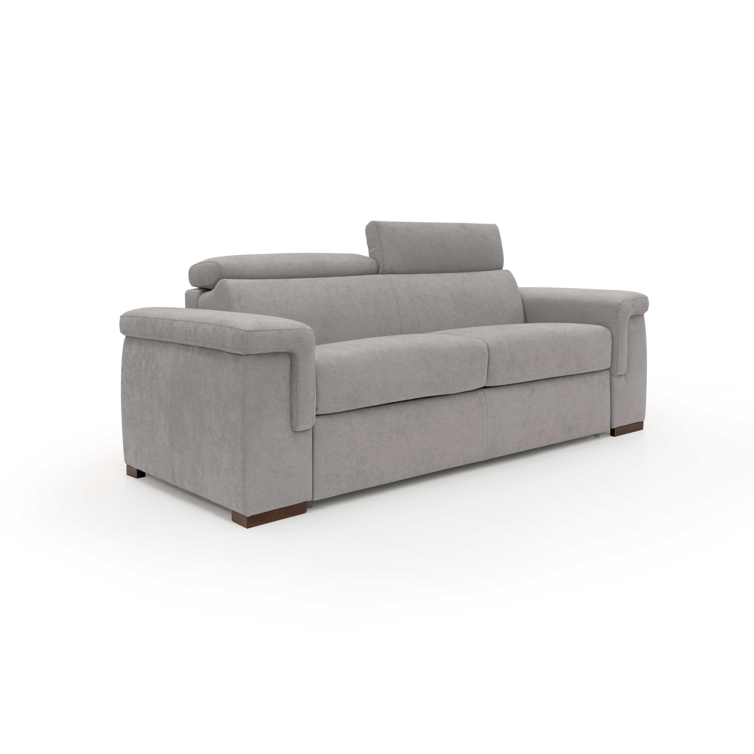 foto del prodotto giunone divano letto mat. h18 200 cm mat. 120x197 cm grigio chiaro