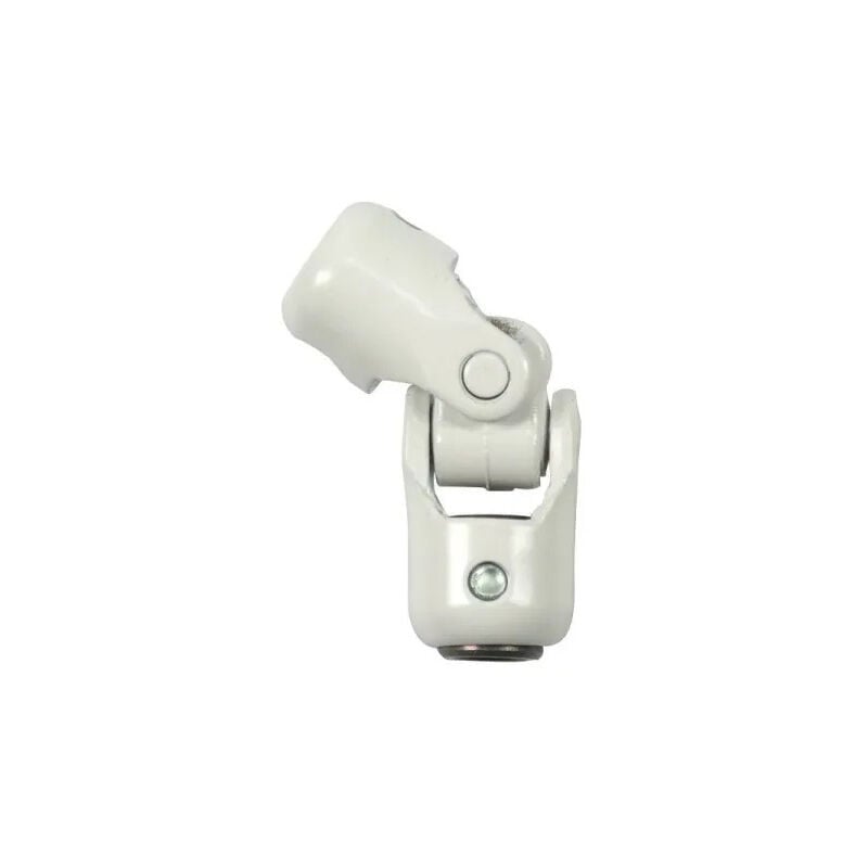 foto del prodotto giunto a ginocchiera per tapparelle, quadrato 7 mm, asta 12 mm, acciaio bianco