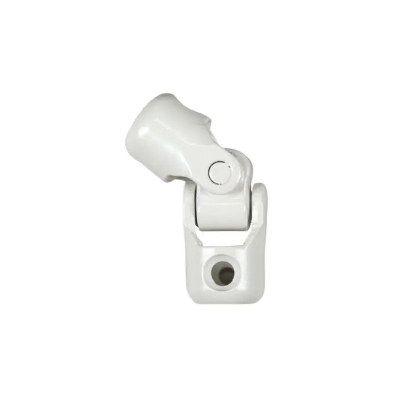 foto del prodotto giunto a ginocchio, cardine per tapparelle d. 12 mm, asta 12 mm, acciaio bianco