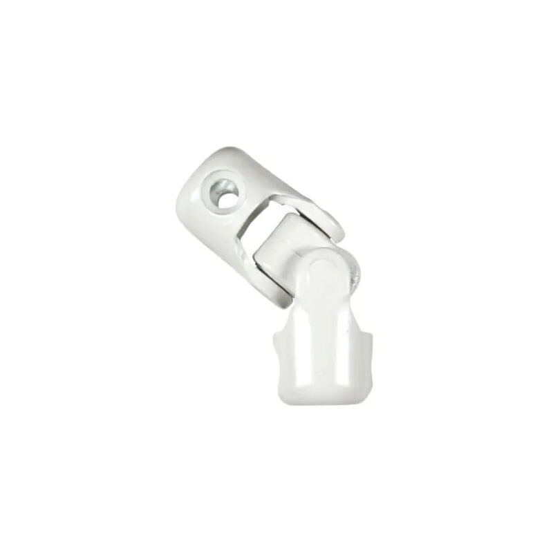 foto del prodotto giunto a ginocchio, ginocchiera per tapparelle 10 mm, asta 10 mm, acciaio bianco