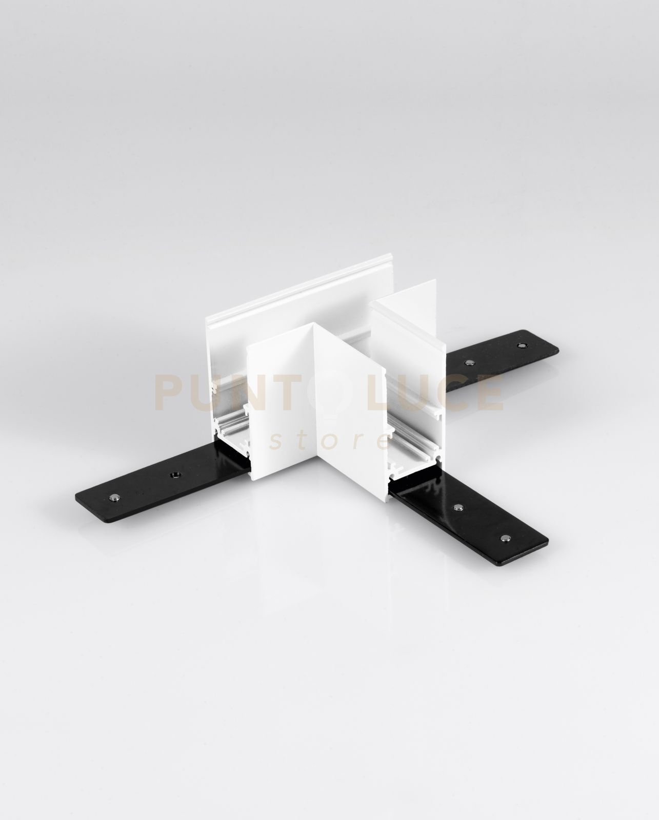 foto del prodotto giunto a quot t quot meccanico per binario 48v h5,4cm bianco