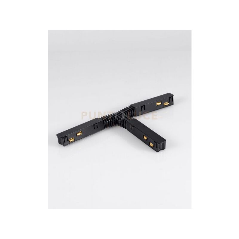 foto del prodotto giunto a 't' elettrico per sistema binario track h2,74cm 48v nero