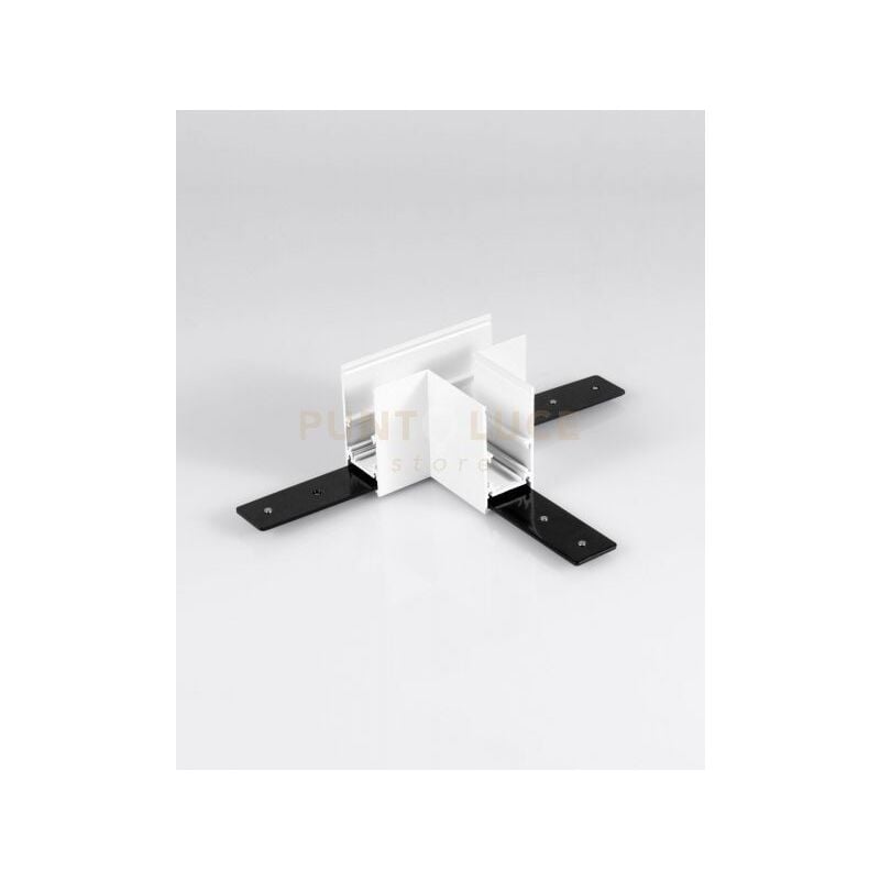 foto del prodotto giunto a t meccanico per binario 48v h5,4cm bianco
