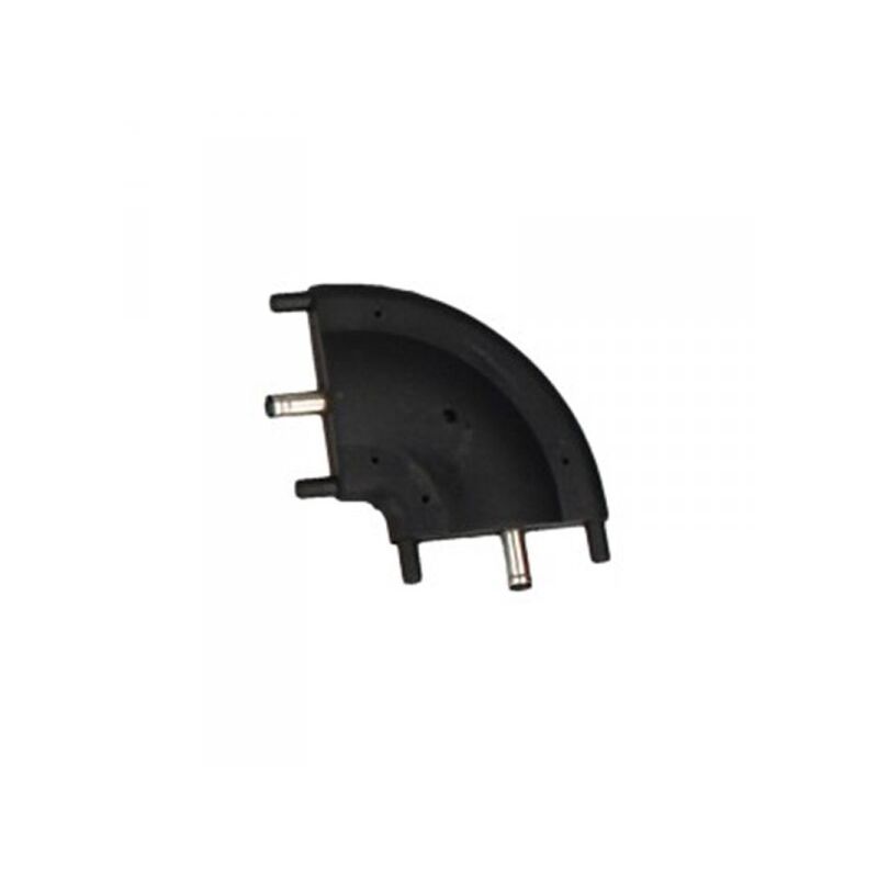 foto del prodotto giunto angolare a l connettore 3.5x1.35mm 12v dc per barra led sottopensile cucina armadio