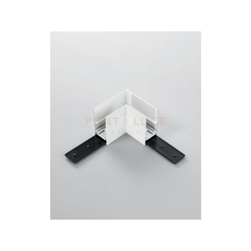 foto del prodotto giunto angolore meccanico per binario per 48v h2,74cm bianco