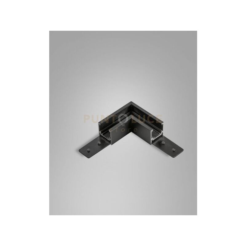 foto del prodotto giunto angolore meccanico per binario per 48v h2,74cm nero