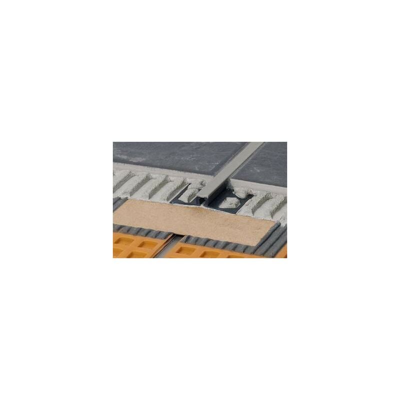 foto del prodotto giunto di dilatazione per pavimenti dilex bwb pvc h.10 grigio l.2,50 m