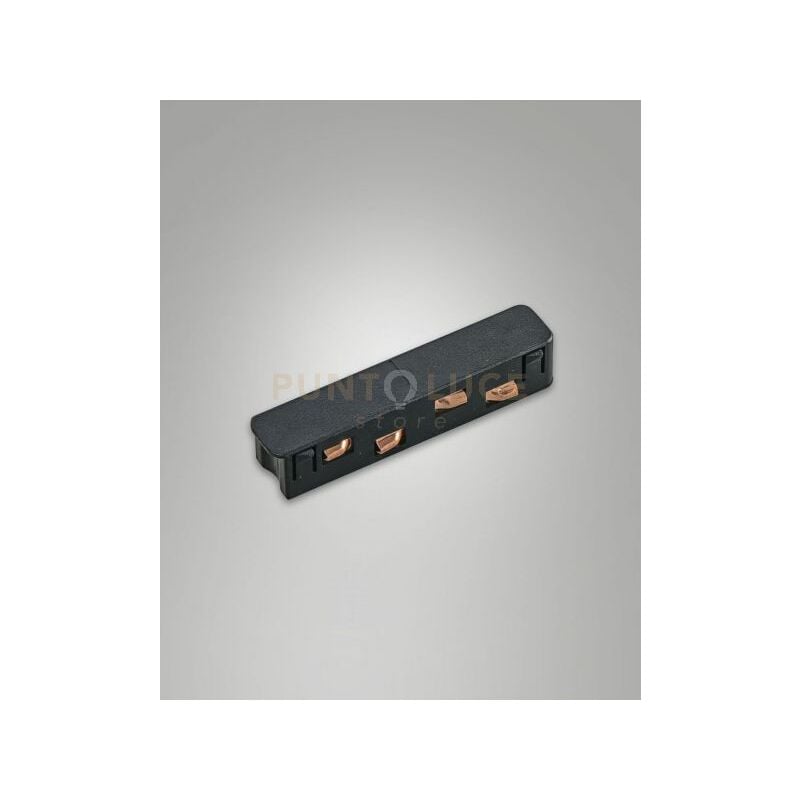 foto del prodotto giunto elettrico lineare per sistema binario track 48v nero