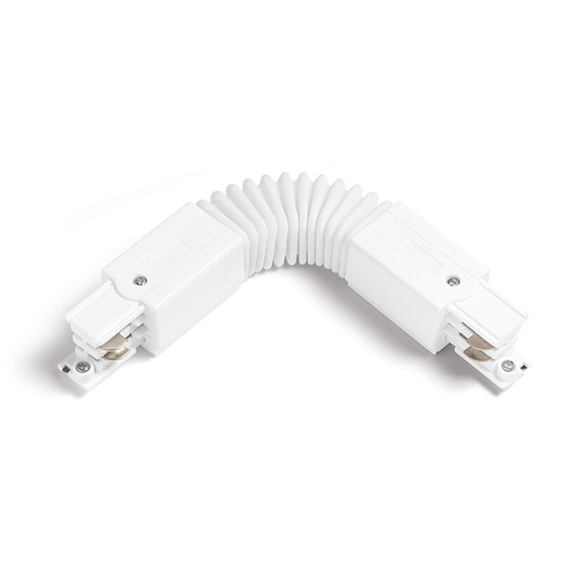 foto del prodotto giunto flessibile dx sx colore bianco per sistema binario