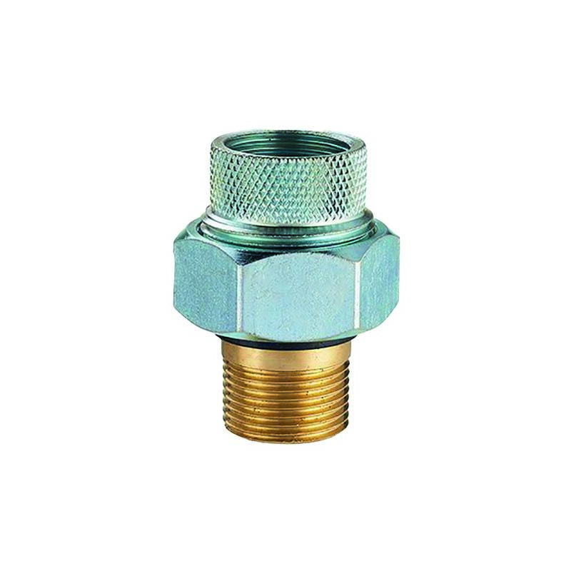 foto del prodotto giunto isolante dielettrico in ottone filettato per utenze acqua 1/2 mf