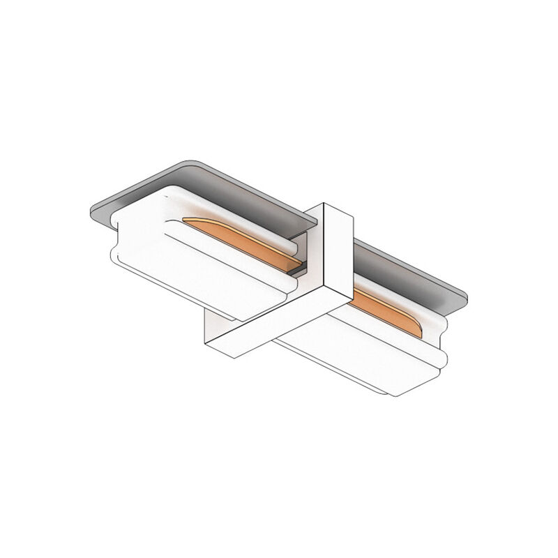 foto del prodotto giunto lineare elettrificato mono bianco serie mono