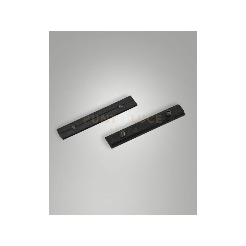 foto del prodotto giunto meccanico 48v x binario incasso 2pz nero h5,4cm