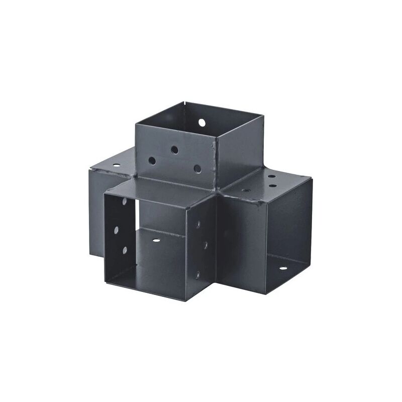 foto del prodotto giunzione angolare plug in 9x9 a 4 connessioni angolo a 90 , antracite suki