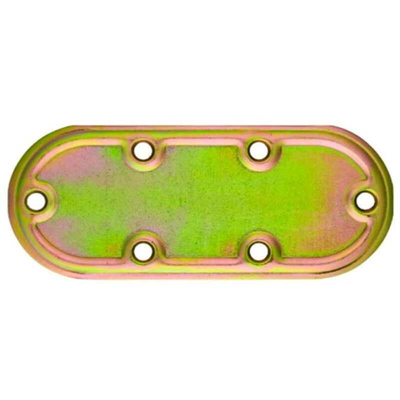 foto del prodotto giunzione diritta arrotondata in acciaio tropicalizzato 50 x 120 mm 1 pezzo
