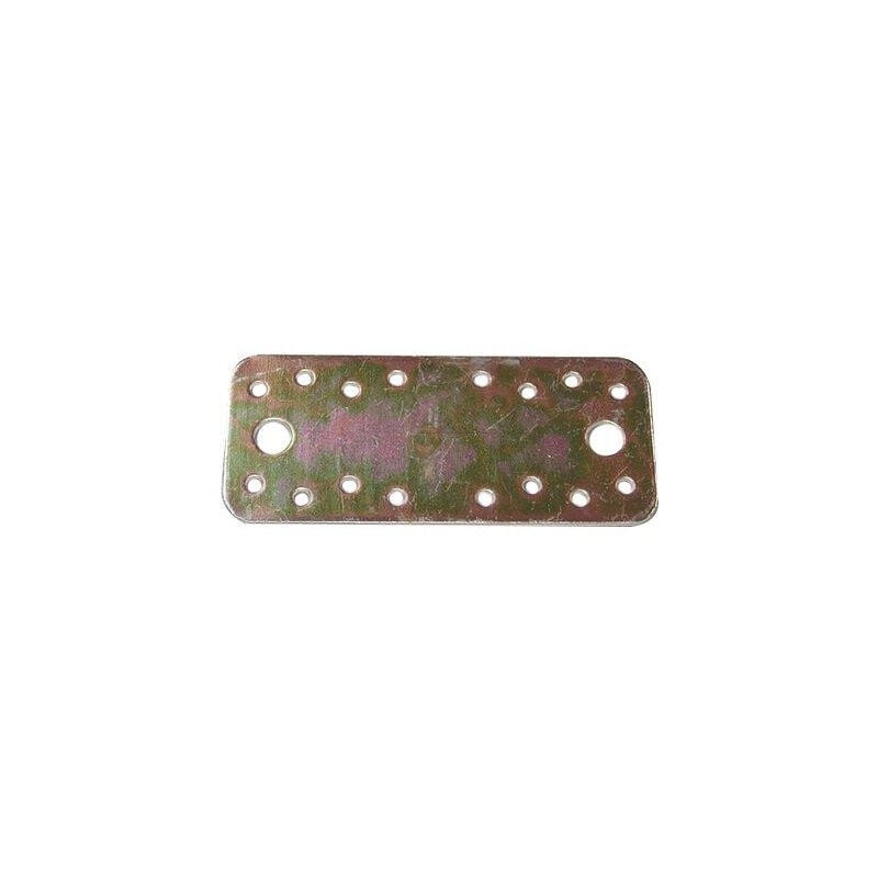 foto del prodotto giunzione gazebo pesante dritta 873 zincata gialla s.mm 2,5 mm 130x55