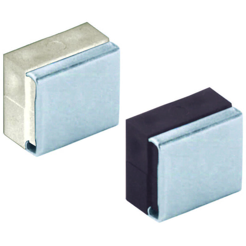 foto del prodotto giunzioni di assemblaggio con piastra mm33x18x29h. plastica colore marrone