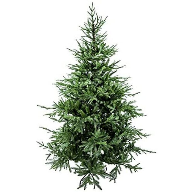 foto del prodotto giuseppe albero di natale monte grappa artificiale verde 772 rami con supporto in metallo alto 120cm vacchetti