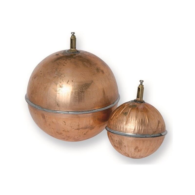 foto del prodotto giuseppe tirinnanzi sfera rame con reggisfera saldato diametro mm.120 649901rl120