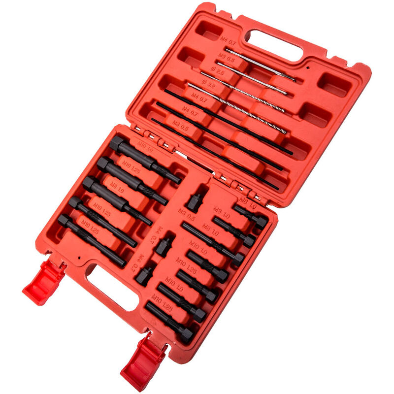 foto del prodotto gl hkerzen elektroden werkzeug abzieher gewinde reparatur satz cdi m8 m10gl hkerzen elektroden werkzeug abzieher gewinde reparatur satz cdi m8 m10