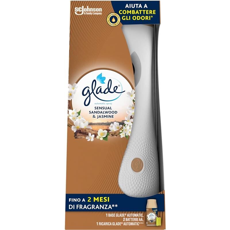 foto del prodotto glade deodorante per ambiente automatic base e ricarica da 269ml new sensual